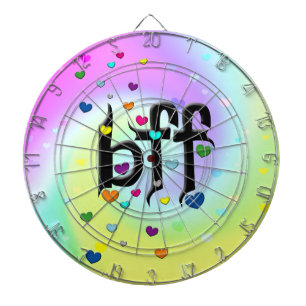 bff ~ harten dartbord