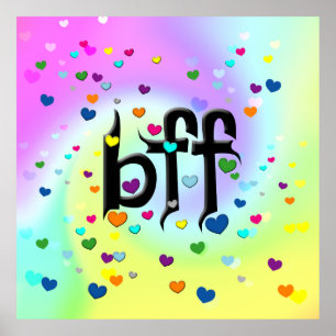 bff ~ harten poster