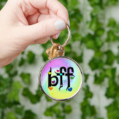 bff ~ harten sleutelhanger (Hand)