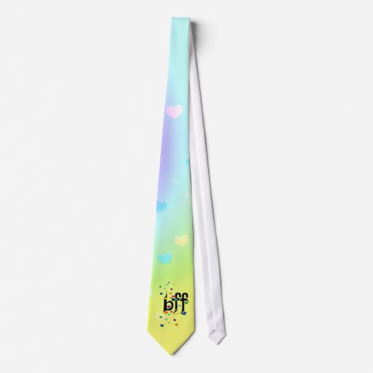 bff ~ harten stropdas (Voorkant)