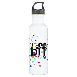 bff ~ harten waterfles 