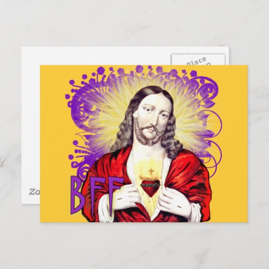 BFF Jesus Briefkaart (Voorkant / Achterkant)