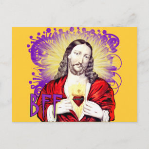 BFF Jesus Briefkaart
