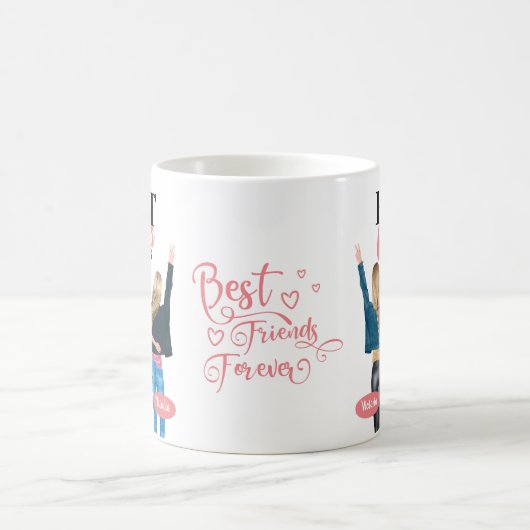BFF Meilleur Café Mug (Centre)