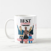BFF Meilleur Café Mug (Gauche)
