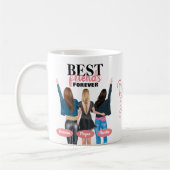 BFF Meilleur Café Mug (Gauche)