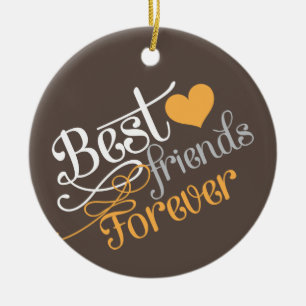 BFF - Mode Best Friends Forces met foto Keramisch Ornament