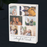 BFF moderne meilleur ami tendance Bestie photo Col<br><div class="desc">BFF moderne meilleur ami tendance Bestie Photo Collage Boîte en bois Signal. Un cadeau parfait pour votre bestie !</div>