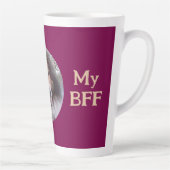 BFF Pet Photo PERSONALISEREN Latte Mok (Rechts)