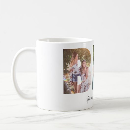 BFF Photo Collage Mug (Gauche)