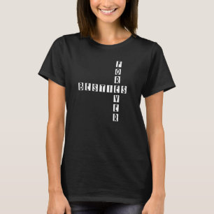 Bff Puzzle & Crossword Fun Besties Forever 1 T-shirt