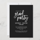 BFF Siblings Friends Graduation Party Invitation Kaart (Achterkant)