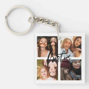 BFF Sleutelhanger met foto-cadeau voor beste vrien