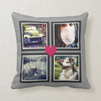 BFFs Cute Instagram Foto Collage met hart