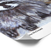 BFF's Raccoon en Owl Art Print (Hoek)