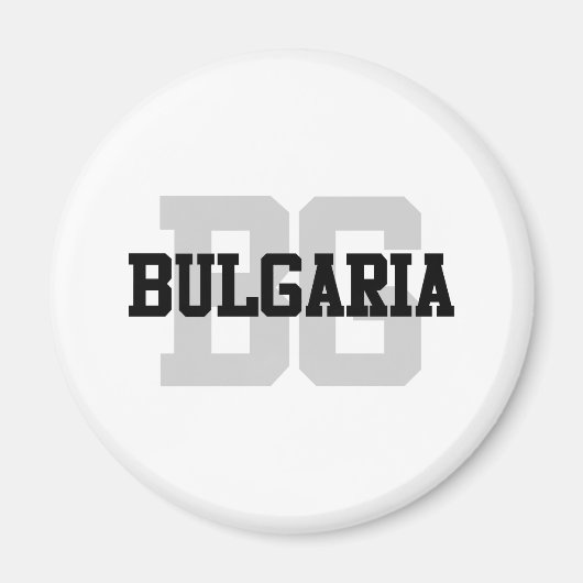 BG Bulgarije Magneet (Voorkant)