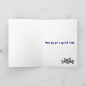 BG - Carte d'anniversaire de Collie (Intérieur)