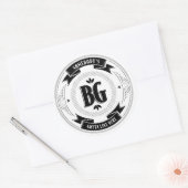 BG, quelqu'un doit vivre ici Sticker Badge (Enveloppe)