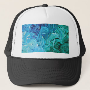 BG Schilderkunst Abstract Design Art Achtergrond Trucker Pet