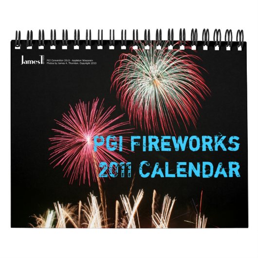 BGA FIreworks Photo 2011 Calendar Kalender (Hoes)