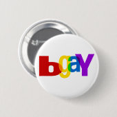 bGay Ronde Button 5,7 Cm (Voorkant /achterkant)
