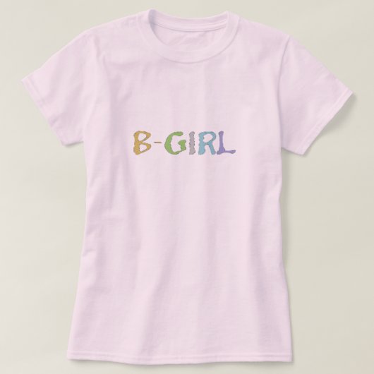 BGirl-Shirt T-shirt (Design voorkant)