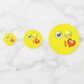 Bgloing Kiss Emoji Confetti (Voorkanten)