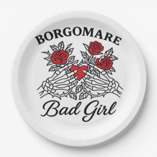 BGM Bad Girl II Classic - Skelet Hart Handen Papieren Bordje