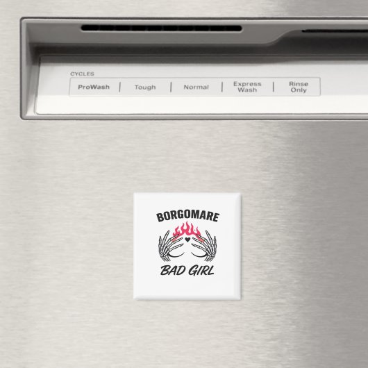 BGM Bad Girl II - Skelet Hart Handen Magneet (Insitu (Vaatwasser))