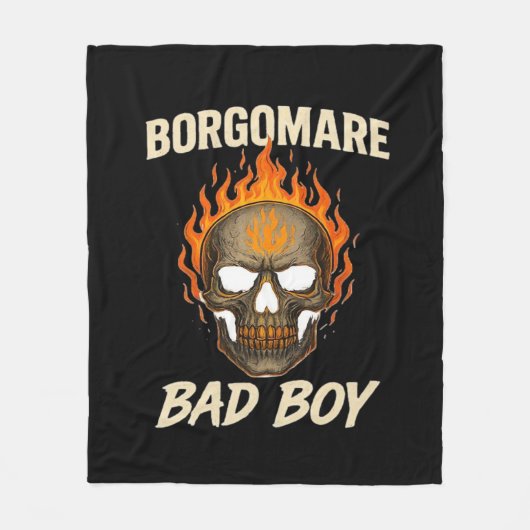 BGM Slecht - Skelet Handen Hart Fleece Deken (Voorkant)