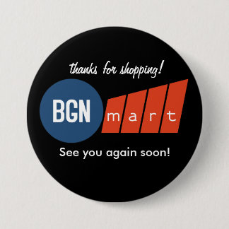 BGNmart-Button Ronde Button 7,6 Cm
