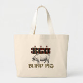 BGO Blind Pig Jumbo Canvas tas (Voorkant)