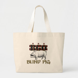 BGO Blind Pig Jumbo Canvas tas