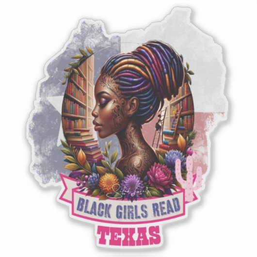 BGR Texas Chapter Sticker | Conception de découpe (Devant)