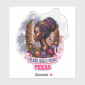 BGR Texas Chapter Sticker | Vinyl spuitpatroon ont (Vel)