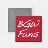 BGWFans magneet (Voorkant / Achterkant)