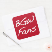 BGWFans Stickers (Envelop)