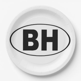 BH Beverly Hills Californië Papieren Bordje