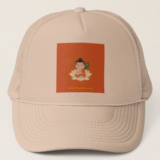 BhaktiYogaMonk Truckershoed met Logo Trucker Pet
