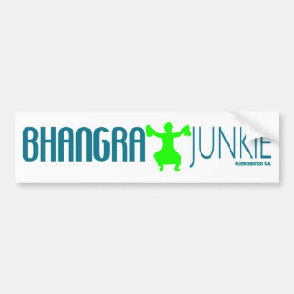 Bhangra Junkie Bumpersticker