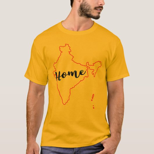 bharat à la maison de conception de T-shirt de (Devant)