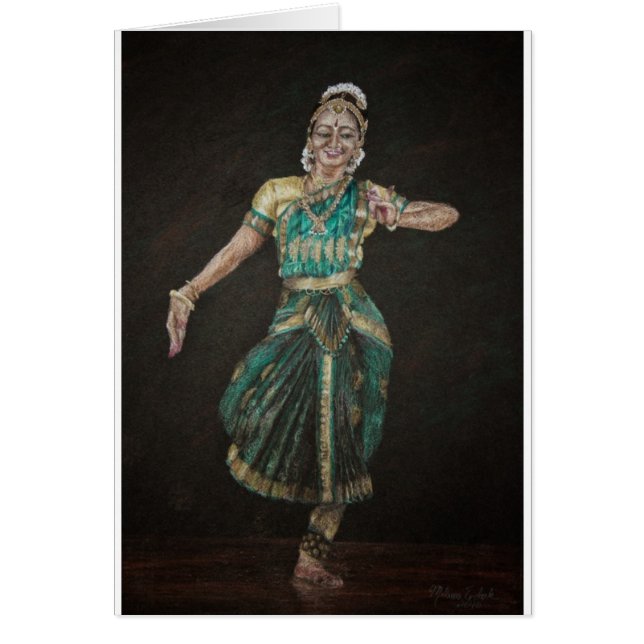 Bharatanatyam Dancer (Voorkant)