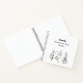 Bharatanatyam théorie de la danse Carnet spiral (Intérieur)