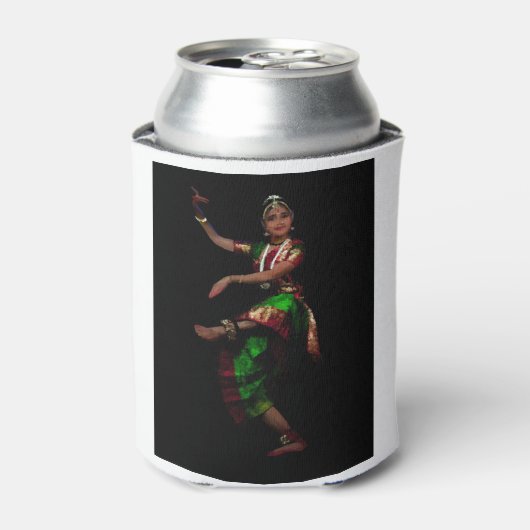 Bharathanatyam Dans -130 Blikjeskoeler (Blikje Voorkant)