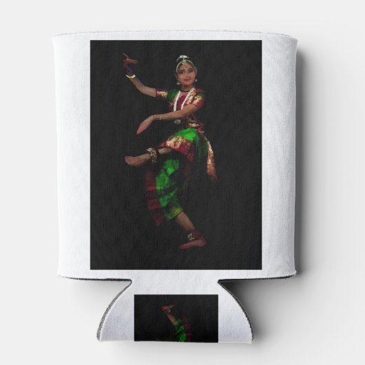 Bharathanatyam Dans -130 Blikjeskoeler (Achterkant)