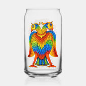 bherunda bird blikvorm glas (Voorkant)