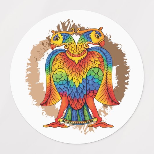 bherunda bird labels (Design 3)