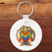 bherunda bird sleutelhanger (Achterkant)