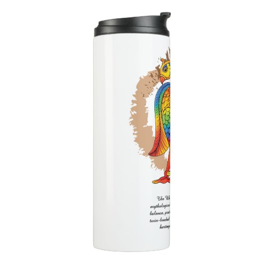 bherunda bird thermosbeker (Gedraaid links)