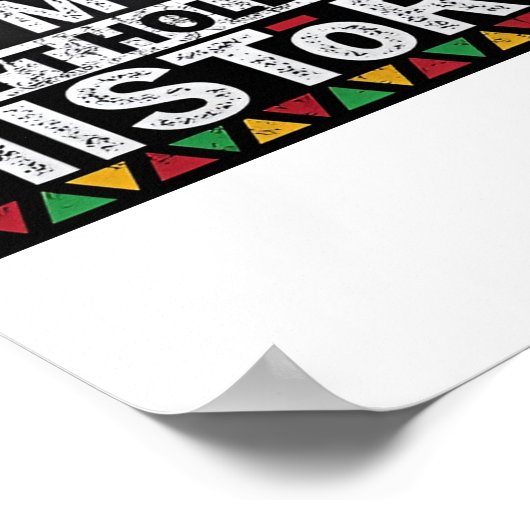 Bhm Black History Is American Poster (Coin)